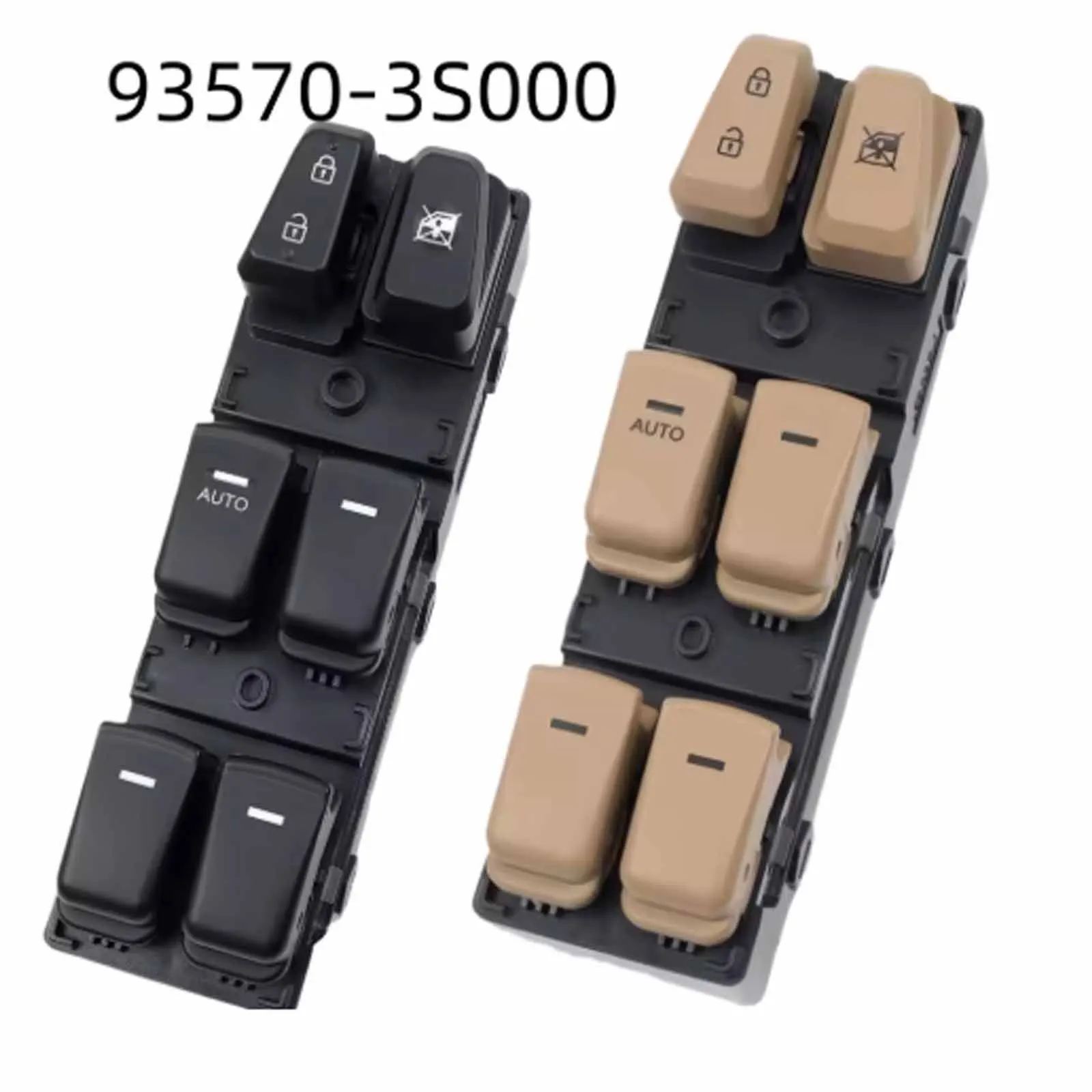 

Черный/бежевый новый переключатель стеклоподъемника для Hyundai Sonata 2011-2015 93570-3S000 93570-3S000RY 93580-3S000