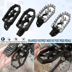 NEW For Suzuki DR 650 DR650/SE DR650 SE Enlarged Wide Foot Pegs FootRest Footpegs Rests Pedals Motorcycles 1996-2023 2022 2021