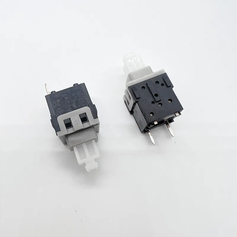 5PCS ESB32101N self-locking switch 4PIN 12*12*25 2PIN 11*11*23 push stroke switch 4 feet with lock