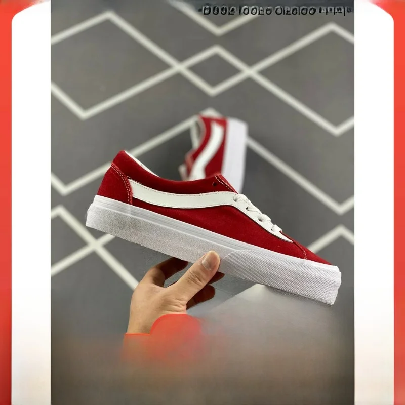 scarpe-da-skate-unisex-classiche-retro-in-pelle-pieno-fiore-con-strisce-rosse-e-bianche-traspiranti-con-tacco-basso-e-slip-on