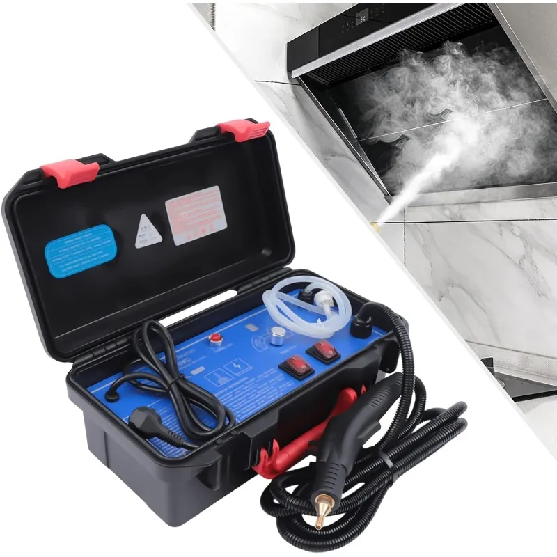 GOSHET 1700W High Pressure Steam Cleaner, 110V 3.5Pa 3000H Handheld Portable Instant Steam Cleaning Machine (CNT-A-3000WG)