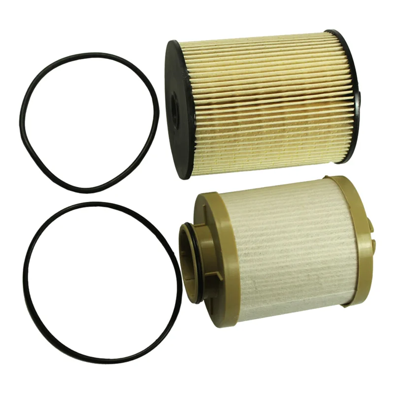 FD4617 Crude Oil Fuel Filter Kit for 2008-2010 Ford F-250 F-350 F-450 Super Duty 6.4L