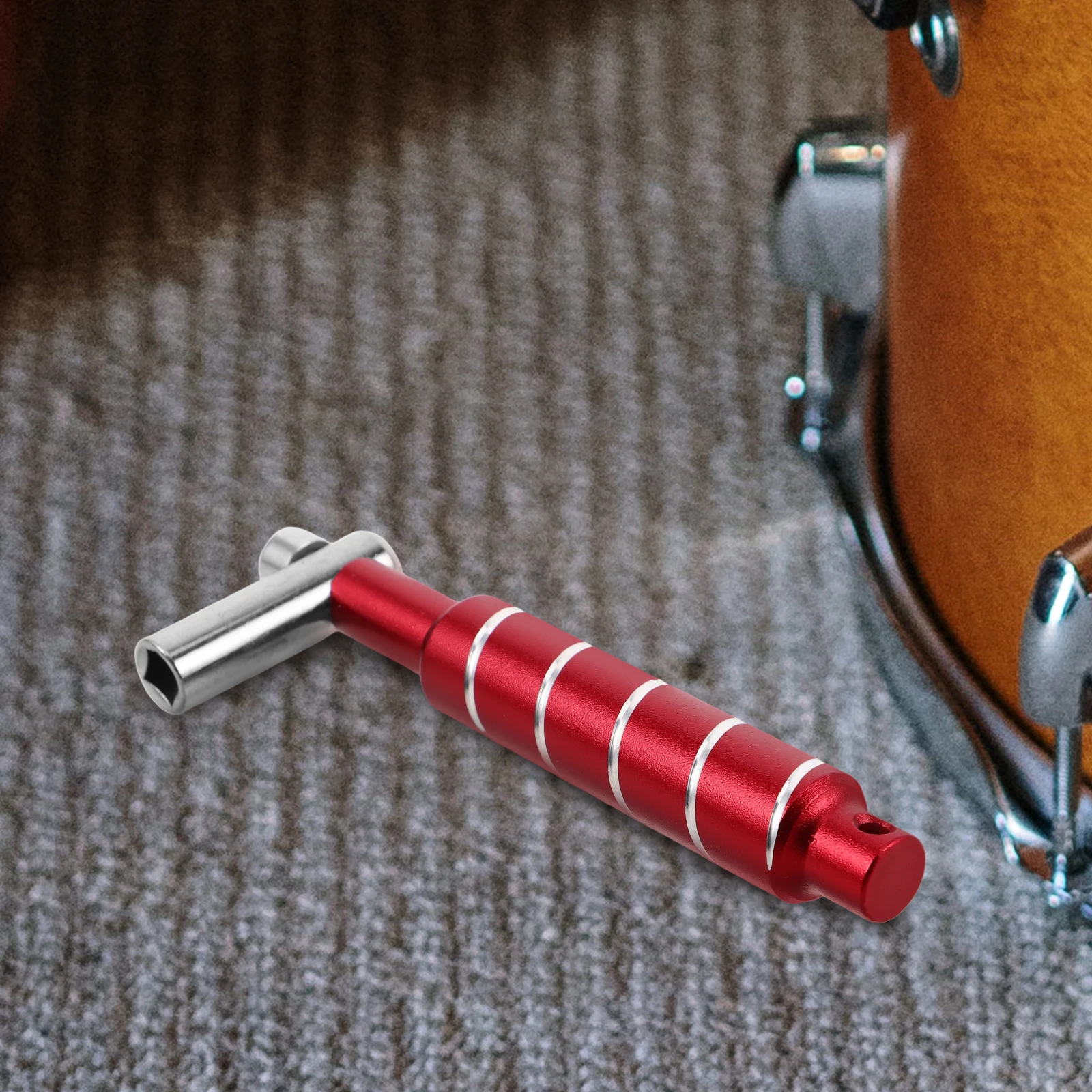 

L Type Standard Drum Tuner Tool Heavy Duty Drum Tuning Key Wrench Replacement Rod for Acoustic Electronic Drums