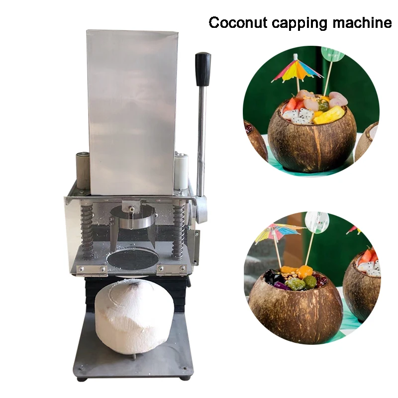 

Commercial Coconut Cutting Machine Tender Cutter Opener Tools Fresh Green Coconut Opening Puncher Stainless Steel