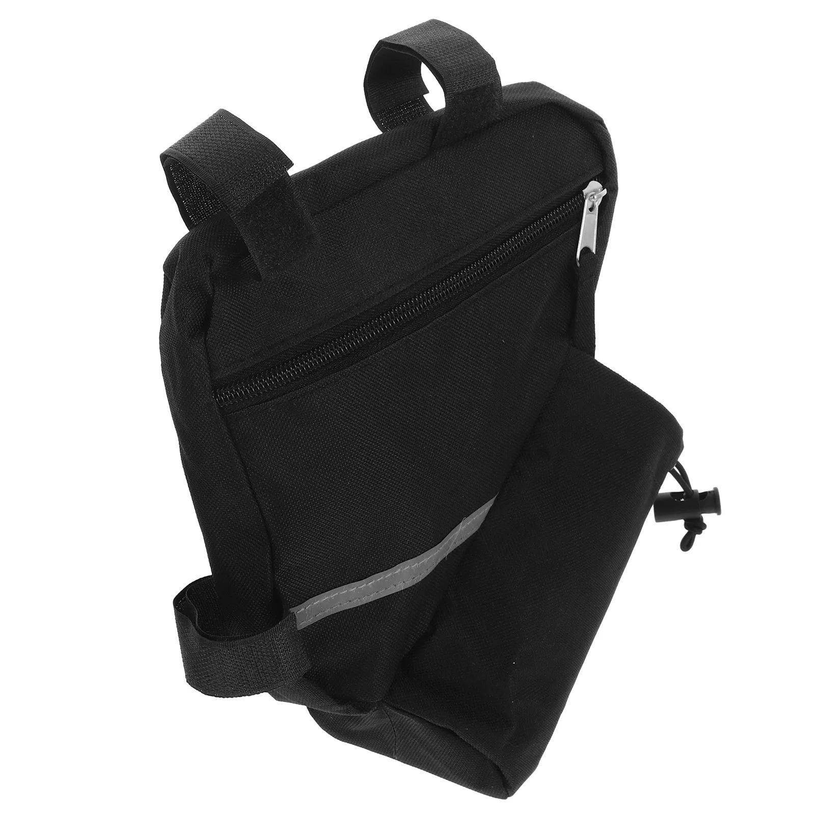 

Bike Frame Bag High Capacity Waterproof Storage Pouch for Bicycle Anti-Slip Wear Resistant Nylon Cycling Bag for Mountain