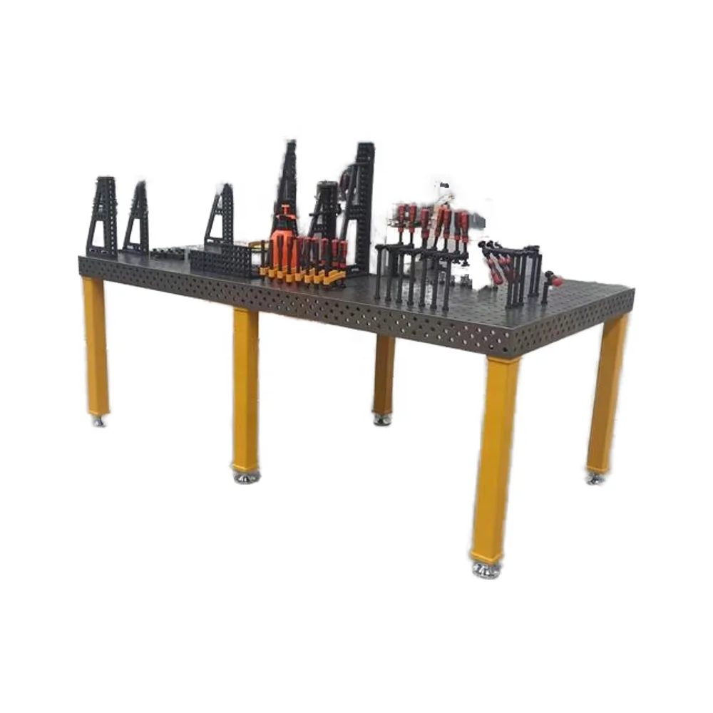 

New Carbon Steel Welding Workbench Clamps Measuring Tools for Soldering Stations