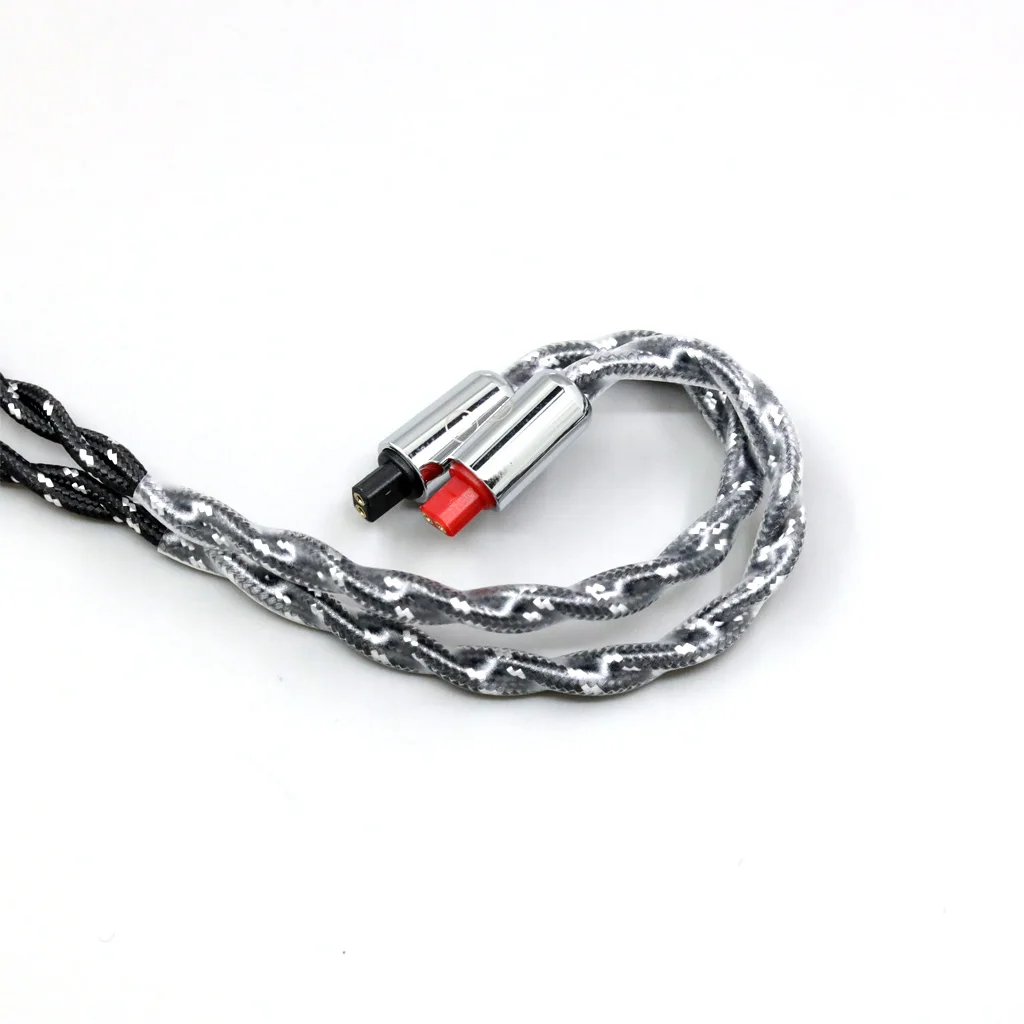 OCC مختلط OFC التواء النايلون سماعة كابل للصوت تكنيكا ATH-IM50 IM70 IM01 IM02 IM03 IM04 LN008739