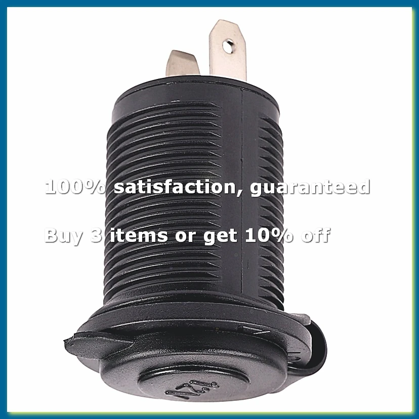 Waterproof 12V Car Lighter Socket USB Charger Power Adapter Outlet SM