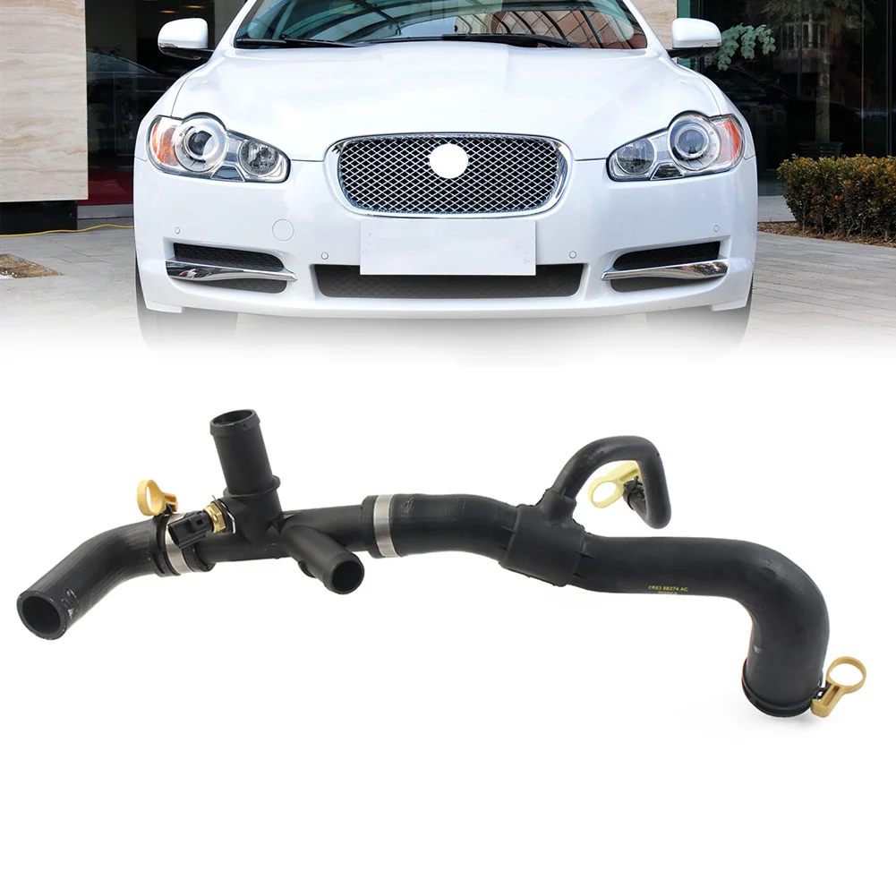 

Car Upper Top Radiator Coolant Hose JLM21499 For Jaguar XF X250 2008-2015 For XJ X351 2010-15 3.0 V6 Petrol