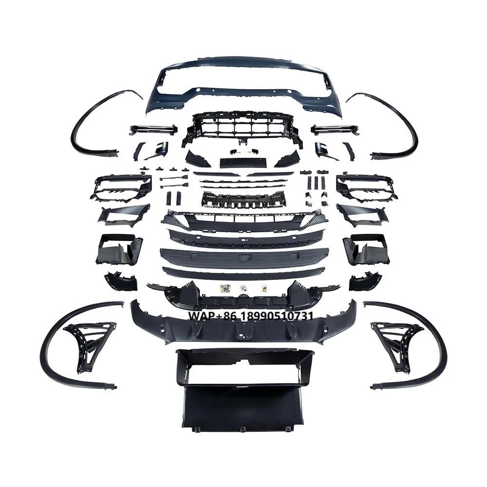 

2011-2014 Cayenne Front Rear Bumper Bodykit 958.1 MK1 Upgrade for 2024-up Facelift Headlight Front Lip New Car Accessories Parts