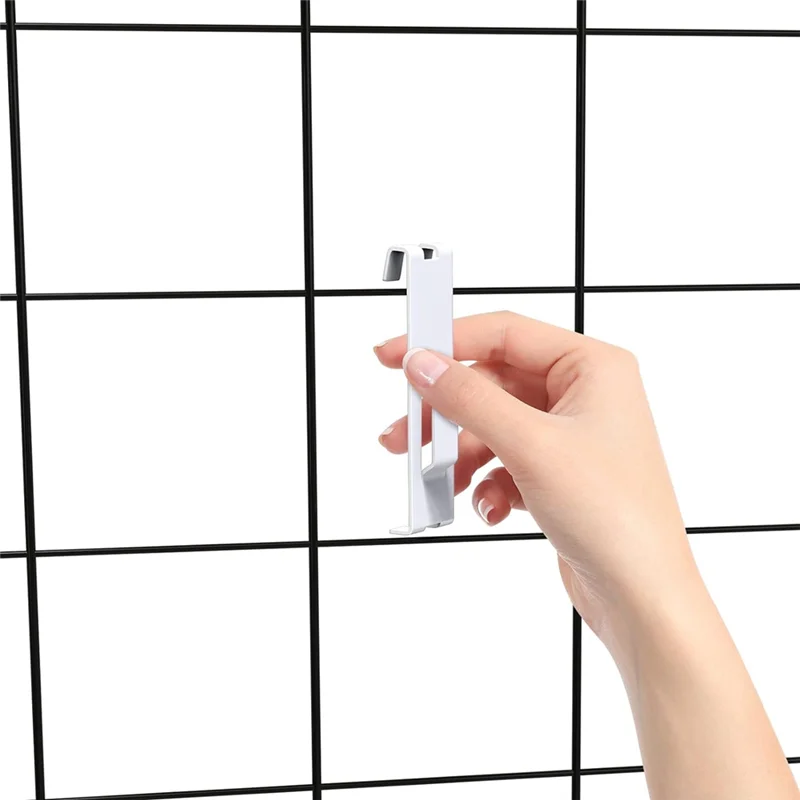 A23I-30Pc Gridwall Haken Hangers, Rasterpaneel Haken Raster Muurhaak Raster Muuraccessoires Draadroosterhaak Raster Plankhaken