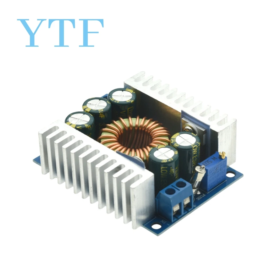 DC-DC High Power Low Ripple 12a Verstelbare Step-Down Module 95% Efficiënte Auto Power Module