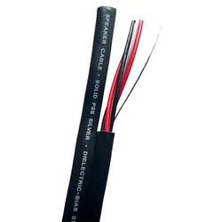 K2 Speaker Cable Solid Perfect-surface Silver (PSS) Conductor HiFi Audio Speaker Cables Bulk Audio Extension Cord