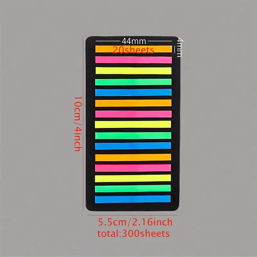 900/1800 fogli Adesivi indice ultrasottili per leggere segni e messaggi per ufficio Le note adesive trasparenti in PET possono essere incollate