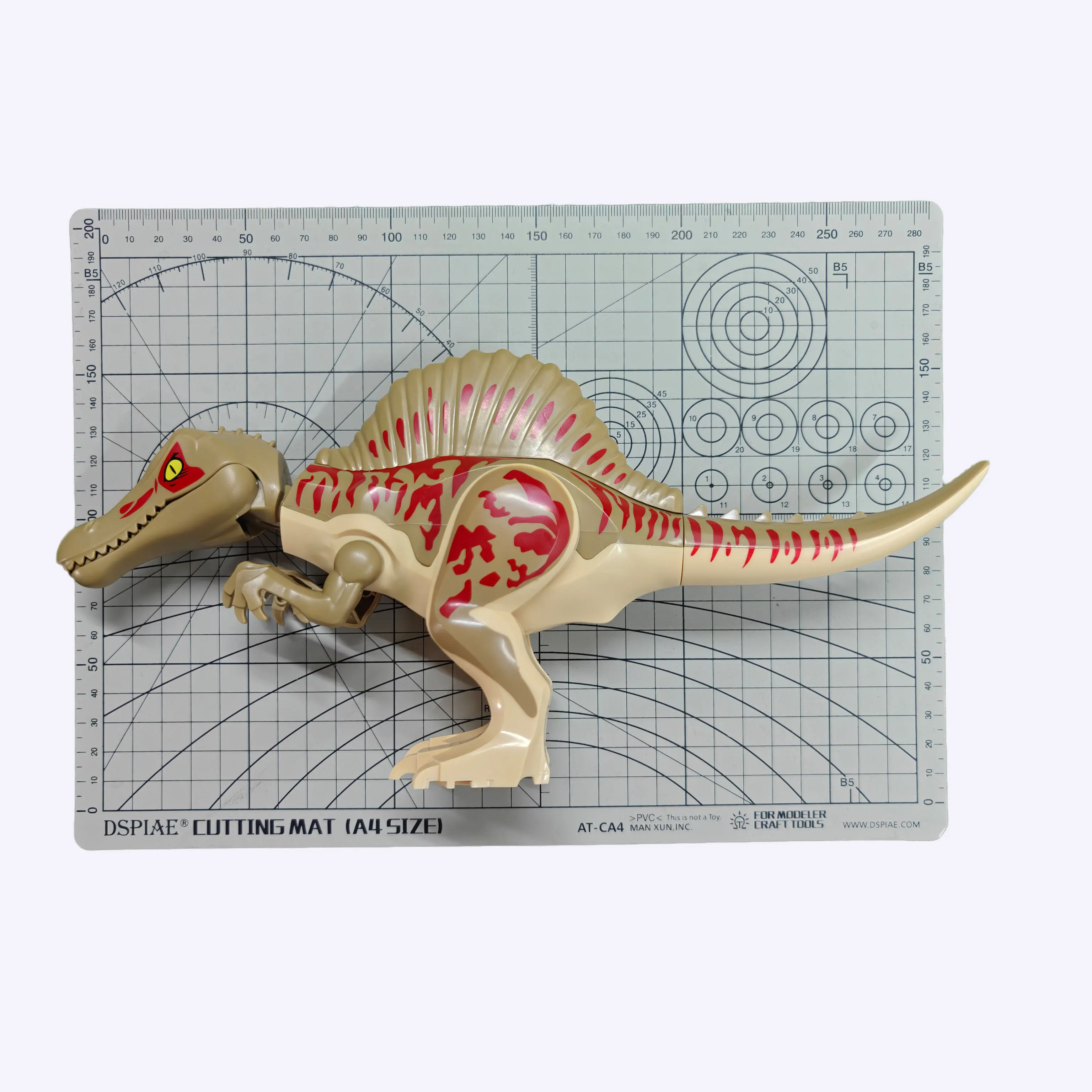 Chinese DIY Jurassic Dinosaur Spinosaurus Quetzalcoatlus Air Mission Building Block Educational Toy for Children Gifts