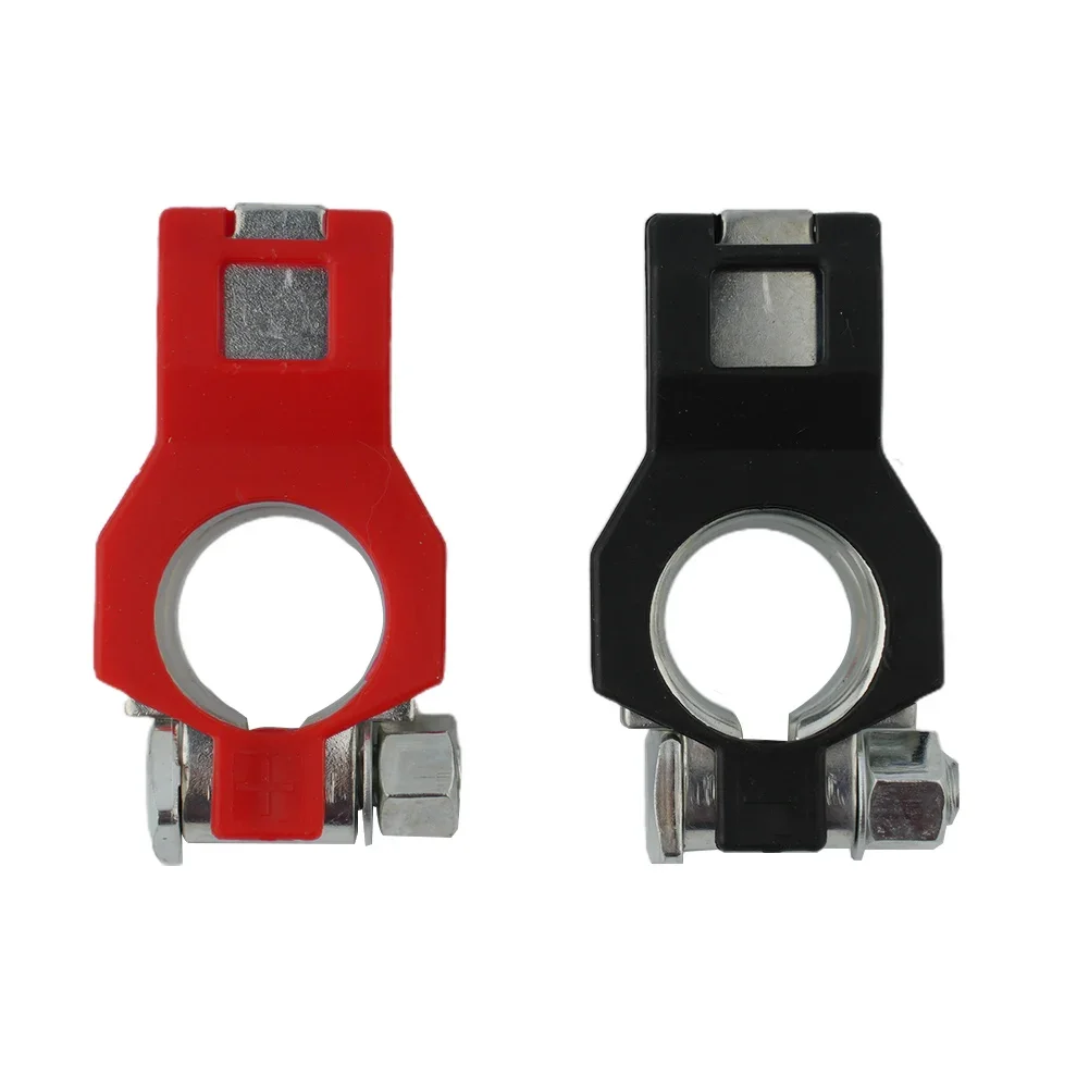 

1pair Automotive Battery Terminal Clamp Clip Connector Positive Negative Auto Batteries Accessories