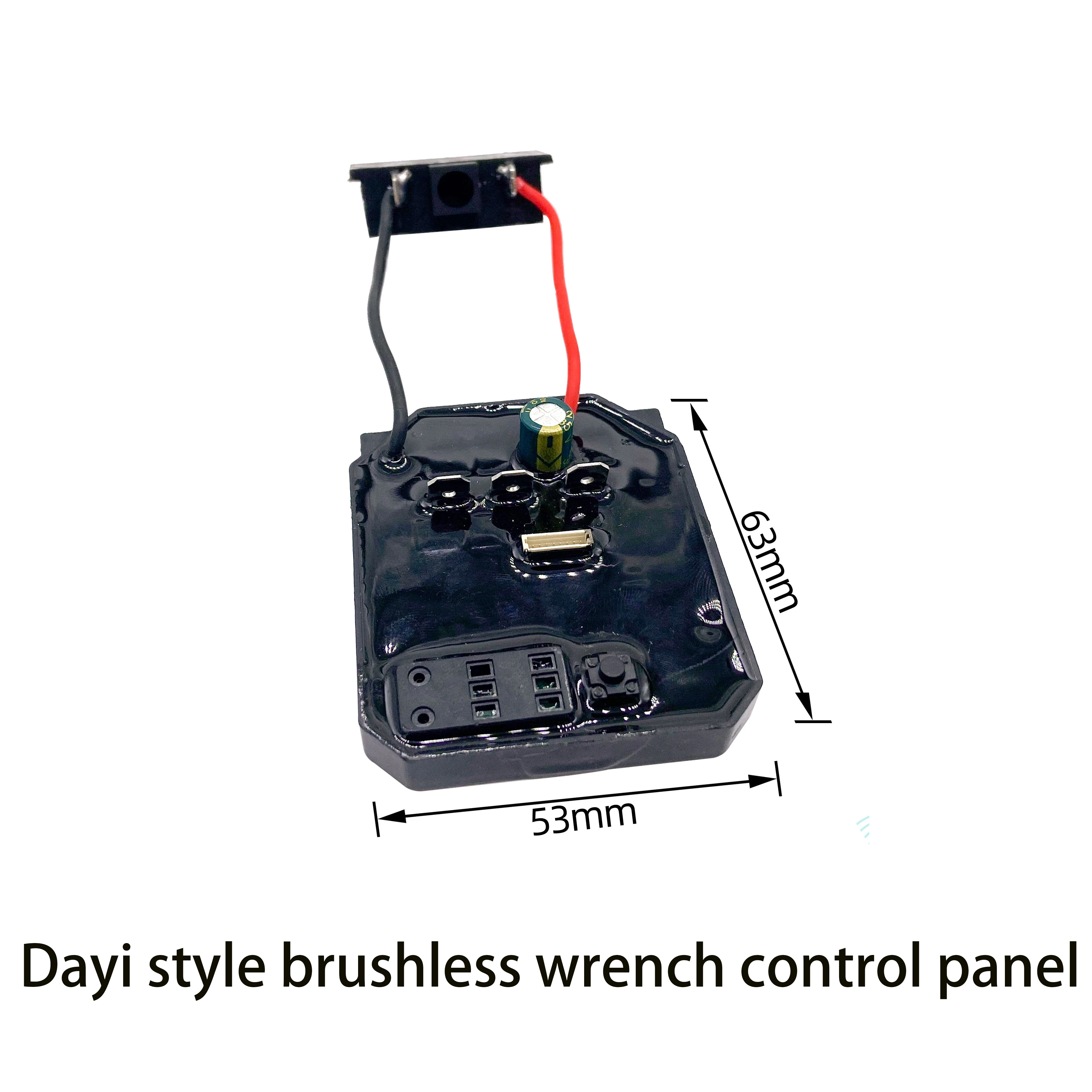 

Dayi Brushless lithium battery angle grinder electric wrench switch control board line controller circuit board accessories for