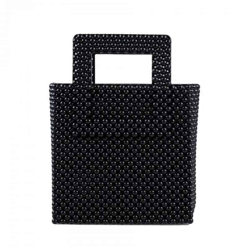 New Fashion Jelly Bags Pvc Weave Handbagsfemale Shoulder Bags Crossbody Bags Durable Dirt Easy Wash Leisure Women Square Bag ﻿