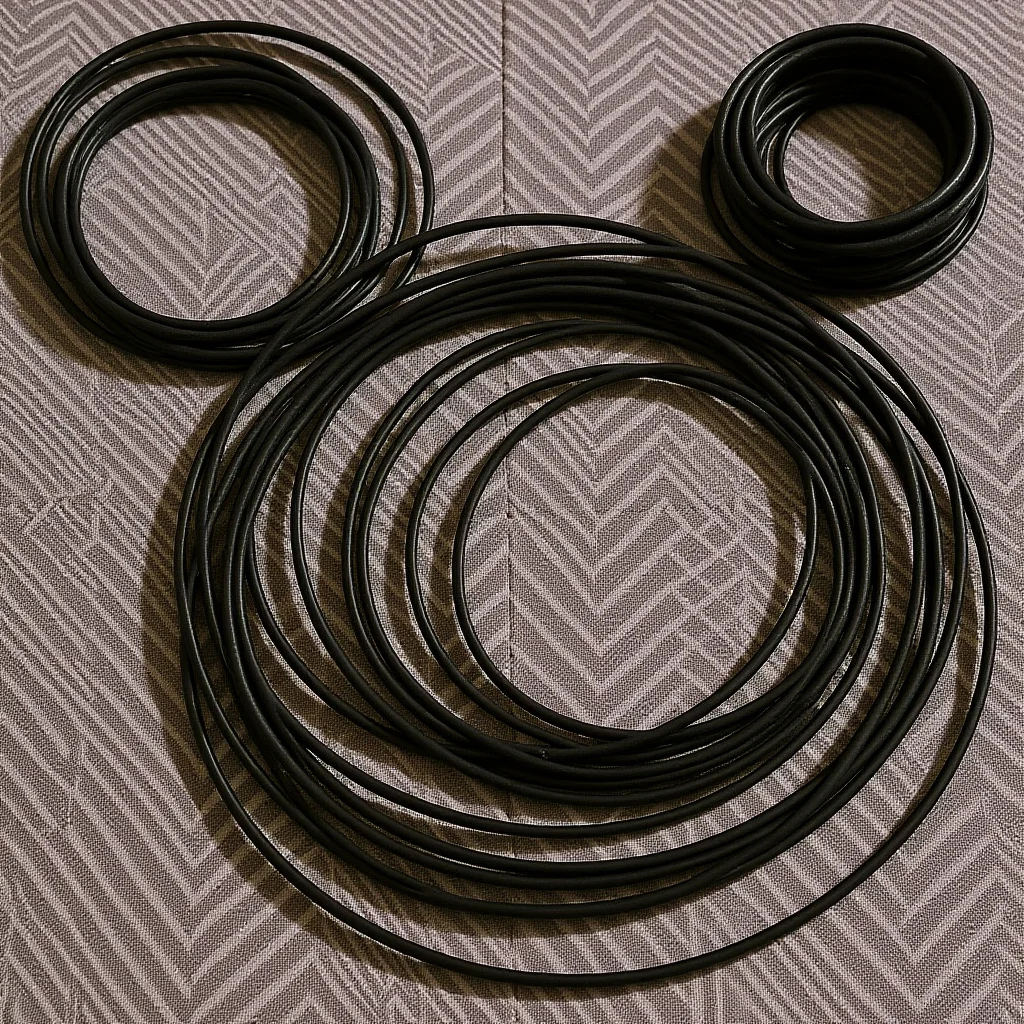 

90pcs Cassette Recorder Belts 1Mm Rubber For Cd Dvd Players Smooth Durable Replacement Repair Kit Portable Audio