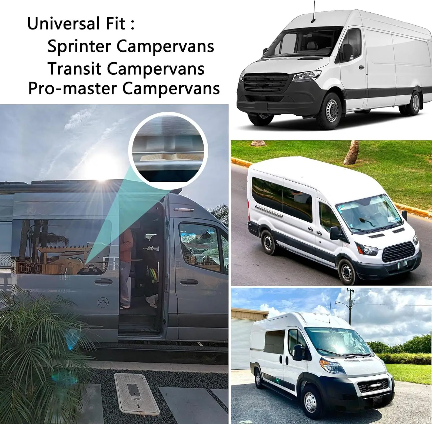 Campervan Sliding Door Stopper Door Hinge Conversion For Fiat Ducato Peugeot Boxer Ford Transit Interior Door Panels Accessories