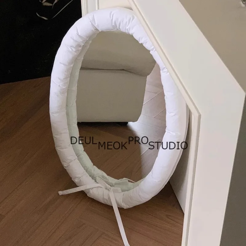 Minimalistischer Schminkspiegel, moderne, einfache, dekorative Spiegel, stilvoller Designer-Schminkspiegel, Espejo Decorativo, Heimdekoration
