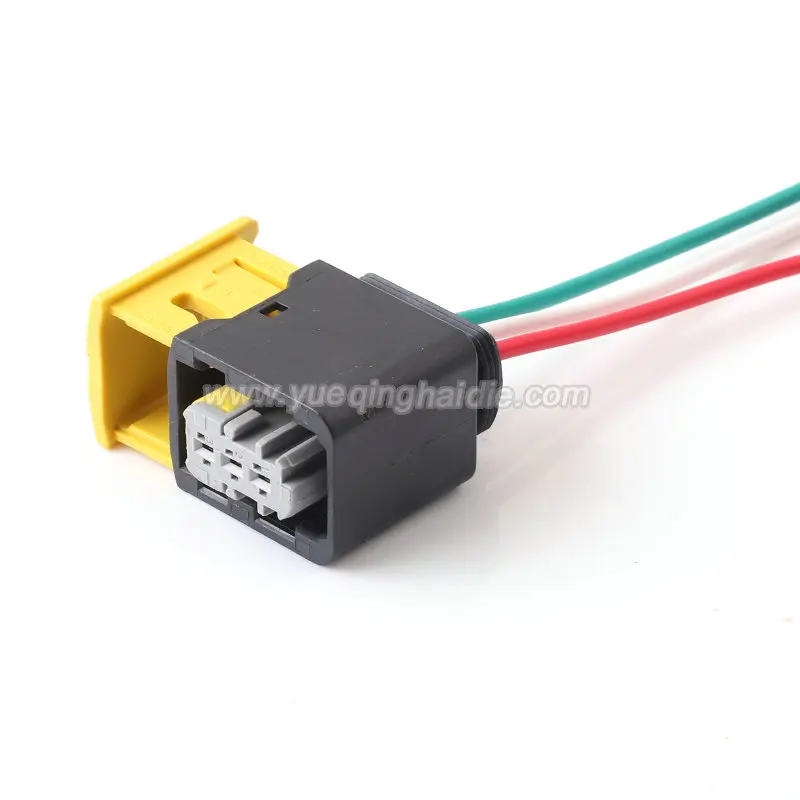 3 Pin Connector Series Waterproof Female Connector Cable Plug Motorcycle Electrical Harnesses Wiring Harness 2-1418448-1