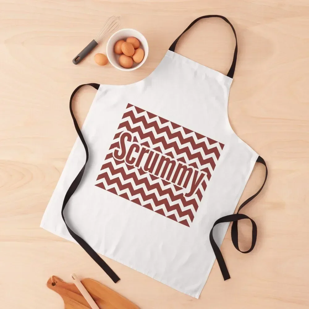 scrummy chocolate Apron work ladies nail tech supplies Ladies Apron