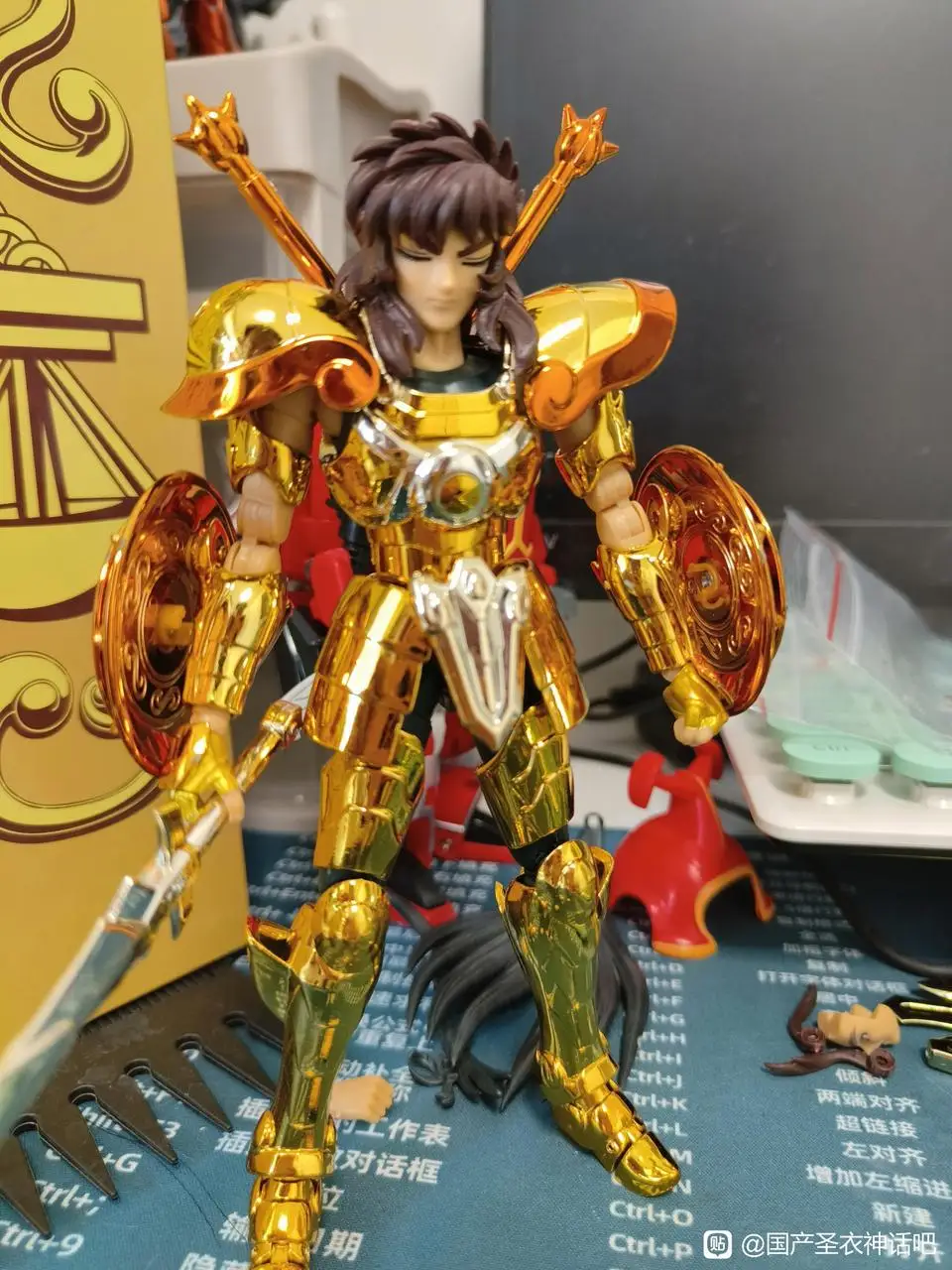 

Saint Seiya Myth Cloth EX Action Figure: Libra Dohko Gemini SaGa Gold Knights of the Zodiac CS Model Collectible Toy