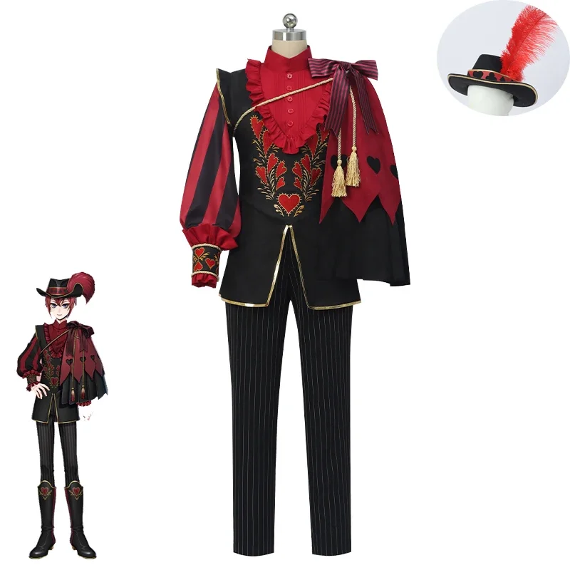 Game Twisted Wonderland Riddle Cosplay Costume 2022 Halloween  Party Suit Anime Clothing Uniforms Custom Made