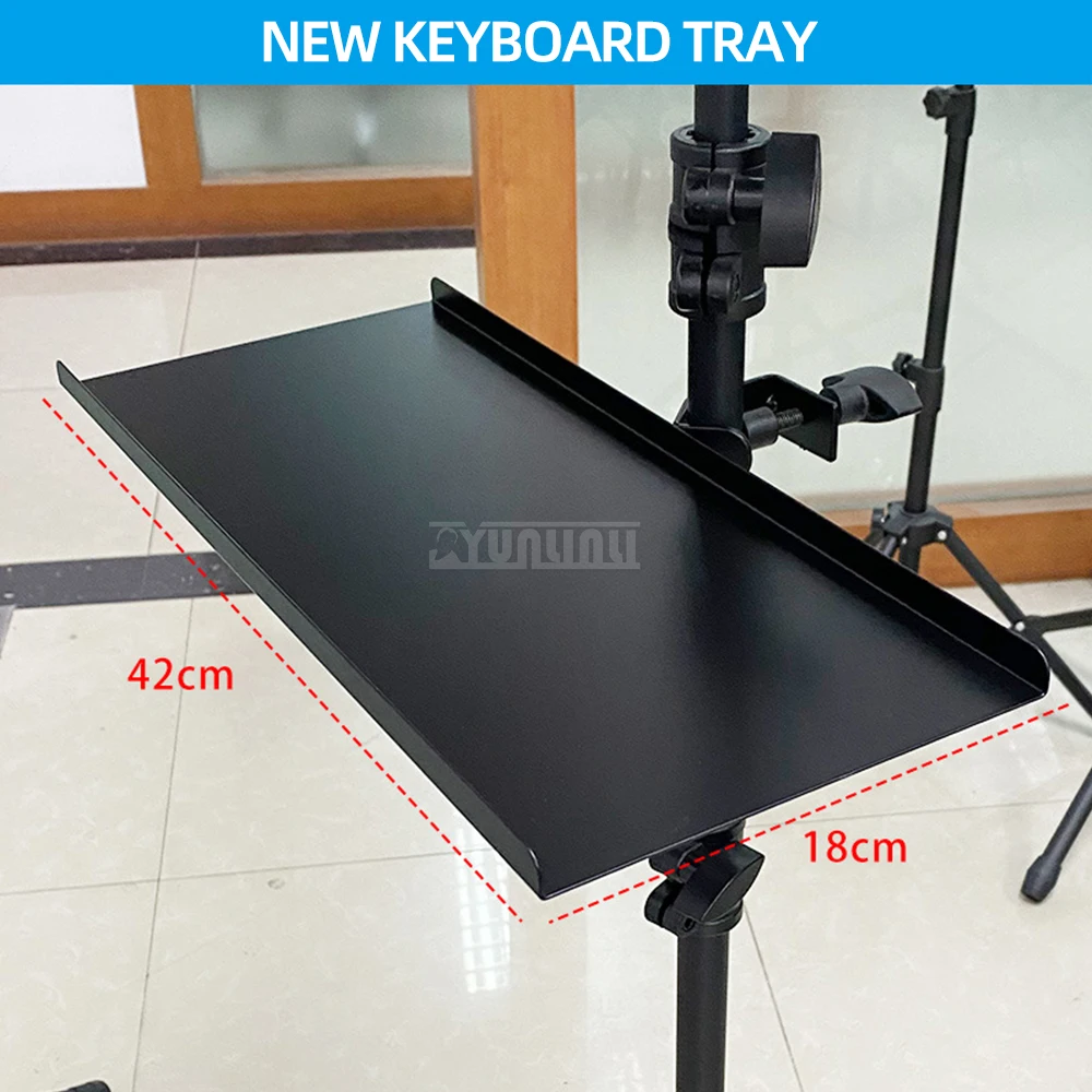 Computer standing bracket floor gimbal mobile tripod projector bracket