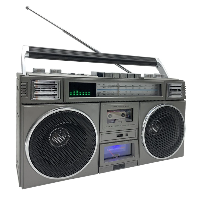 

Quality Speaker FM USB TF Card Bluetooth Retro Style Classic Vintage Radio