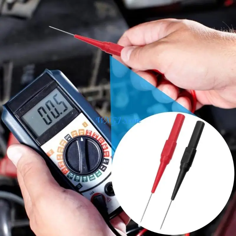 37JE Pack Of 15 Universal Multimeter Test Probes Wire Piercing Probes for Automotive Electrical Diagnostics & Circuit Testing
