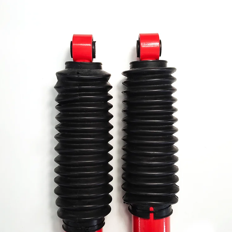 

BJ40L Oil Adjustable Shock Absorber 6-Stage Compression Red 58mm Diameter Pipes For Front & Rear High Quality