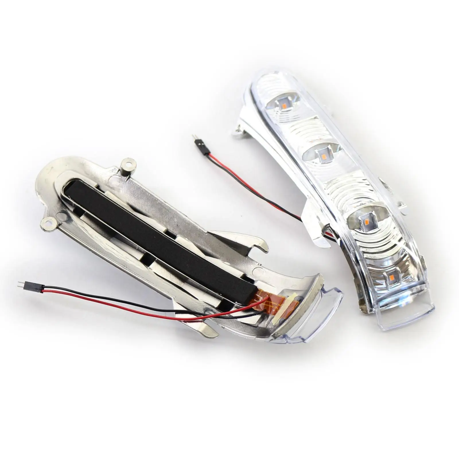 

Flashing Door Mirror A2208100376 2208100164 Clear for Mercedes