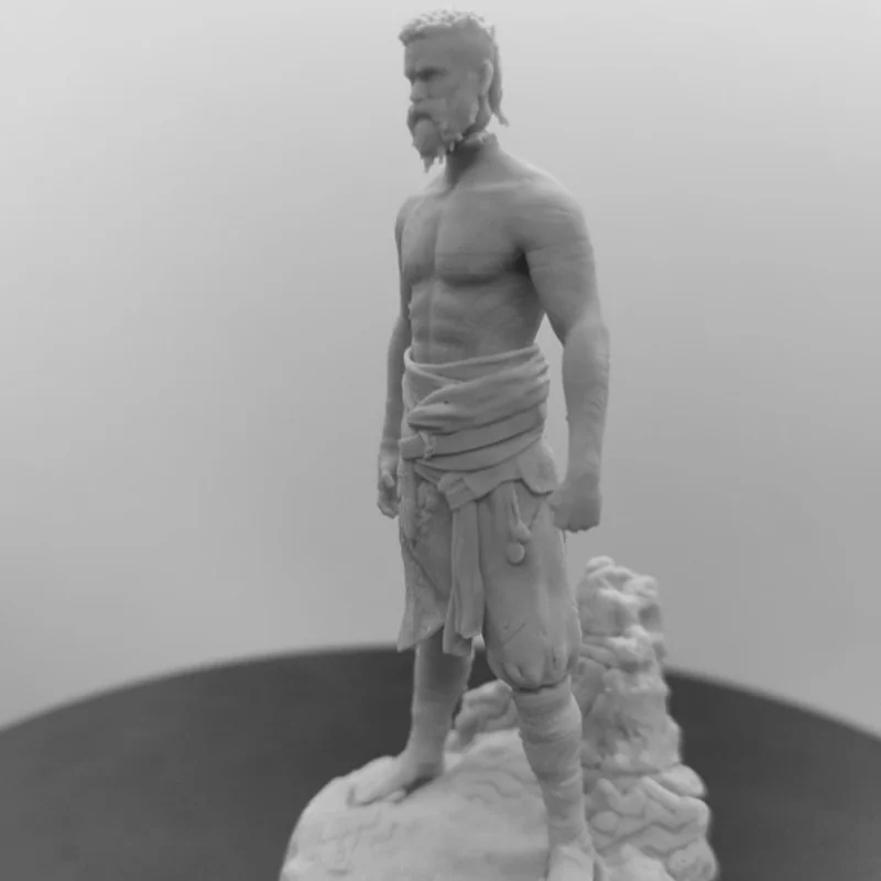 압도적인 남자 전체 수지 그림 모델 키트 1/24 스케일 조립되지 않은 도색되지 않은 장난감