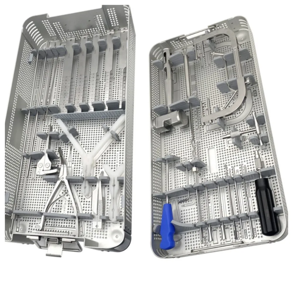 HTO osteotomy instrument setmedical tibial plateau joint bone High position osteotomy tool kit Orthopedic surgical set pet