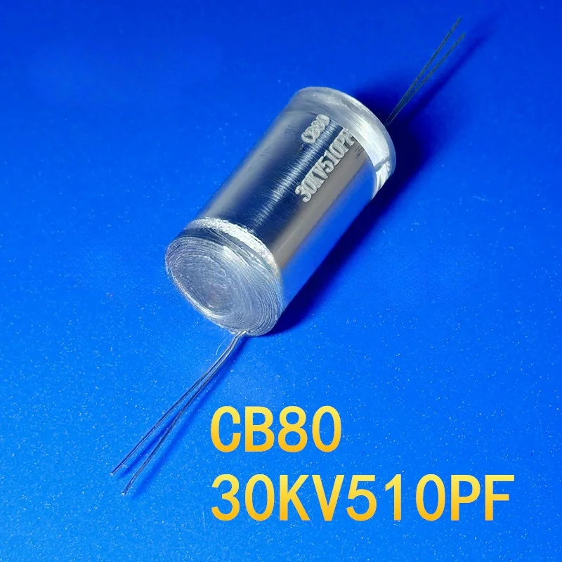 1PCS 30kV 510pf CB80 510PF 30KV 511k30kV แรงดันไฟฟ้าสูงตัวเก็บประจุฟิล์มบางกรองแรงดันไฟฟ้า Doubling PULSE