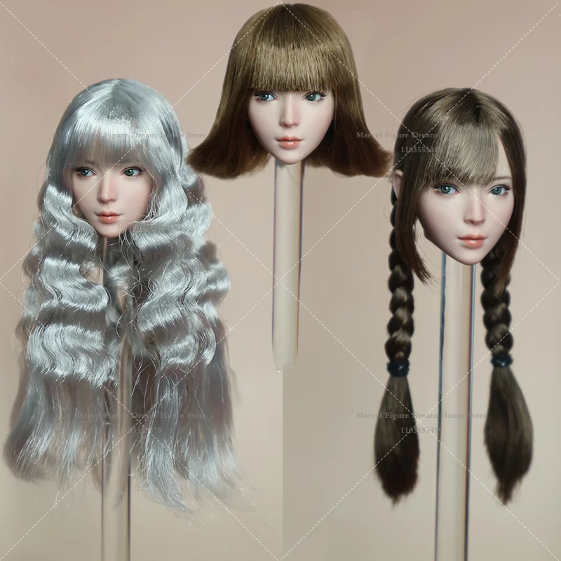 JKTOYS K-014A K-014B K-014C 1/6 Scale 3Style  Liora Female Head Sculpt For TBLeague JIAOU DOLL 12-inch Action Figure Soldie