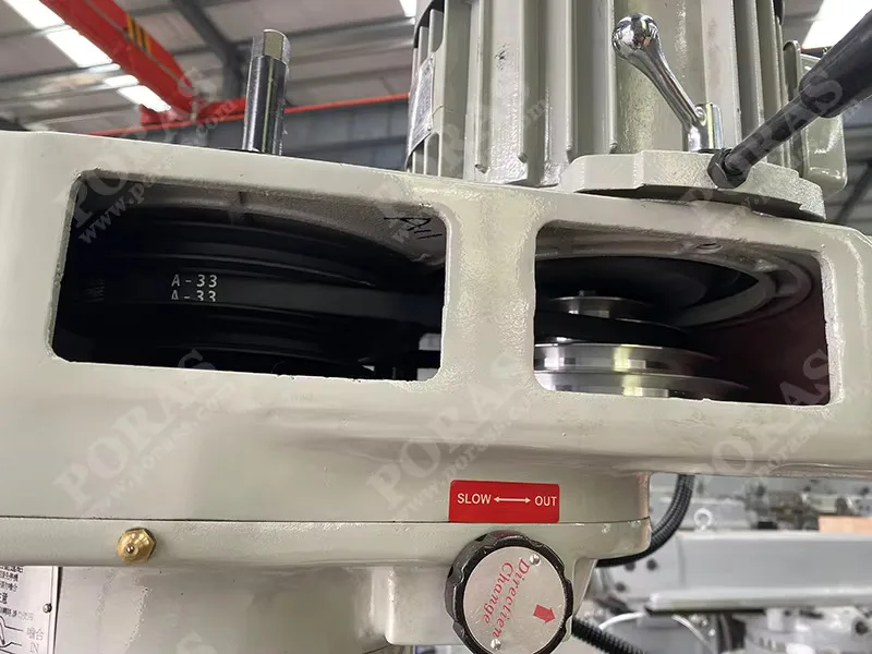 High Quality 5HS Vertical Milg Hine With Variable Speed And Universal Turret Washer Core Component Motor