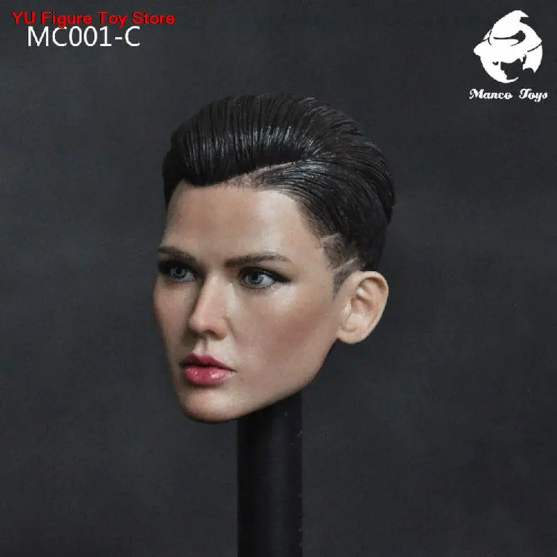 

MC001 A /B/ C 1/6 Ruby Rose женская голова Лепка резьба актер модель подходит 12 "PHicen Tbleague солдат экшн-Фигурки игрушки