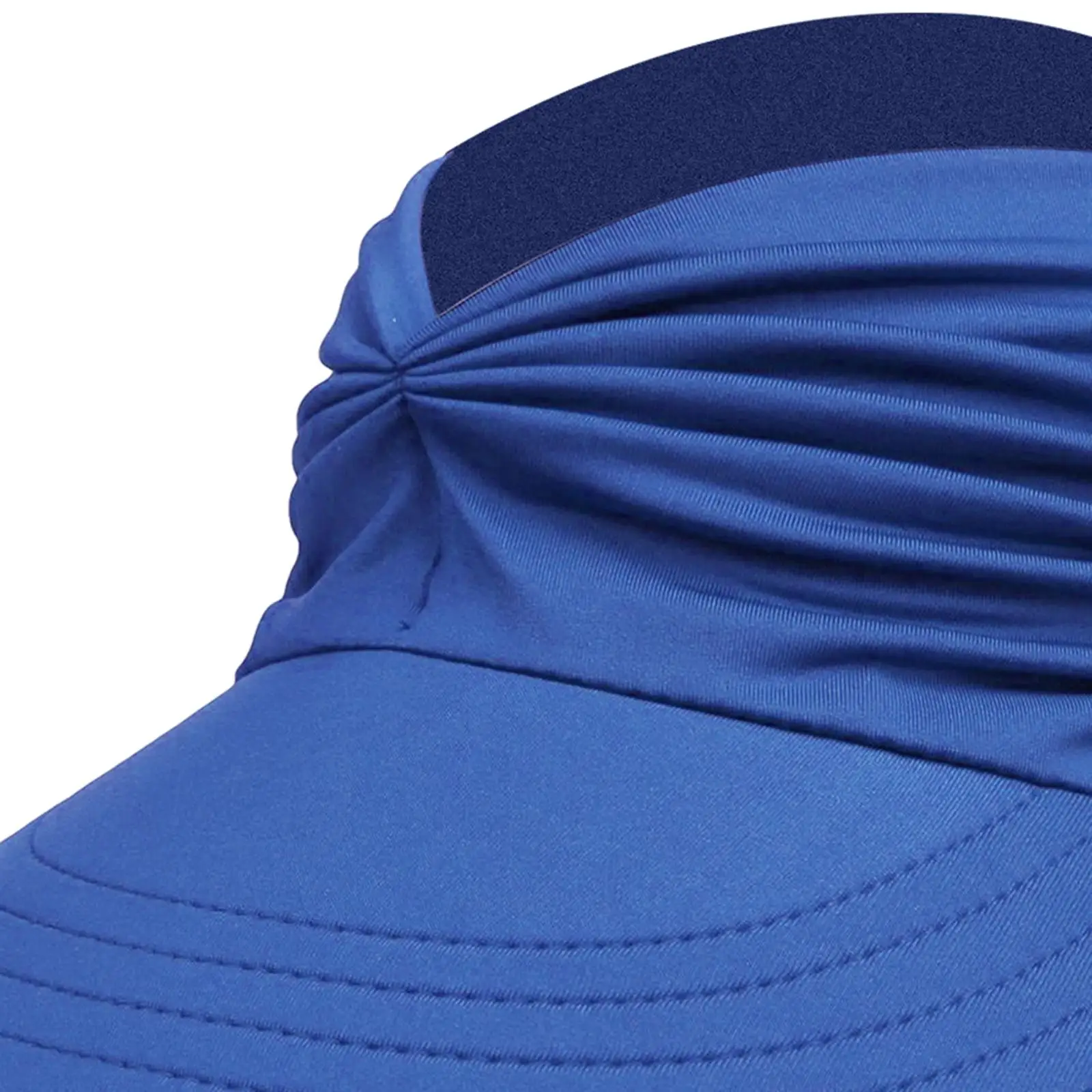 قبعة واقية من الشمس للنساء، عصابة رأس فوضوية مضادة للأشعة فوق البنفسجية للمشي لمسافات طويلة والركض،