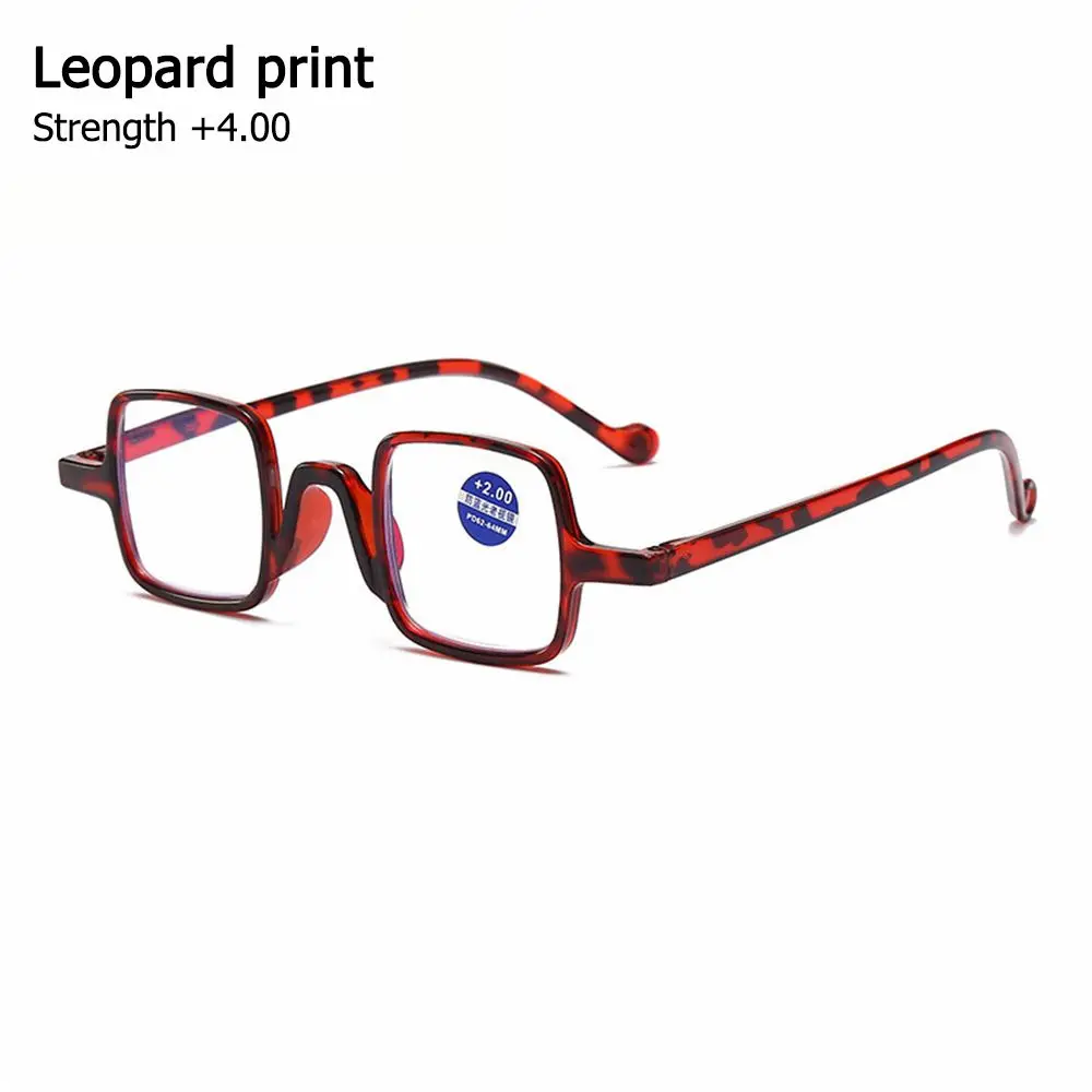 

Portable Square Frame Resin Eyewear Presbyopia Eyeglasses Far Sight Eyewear Reading Glasses