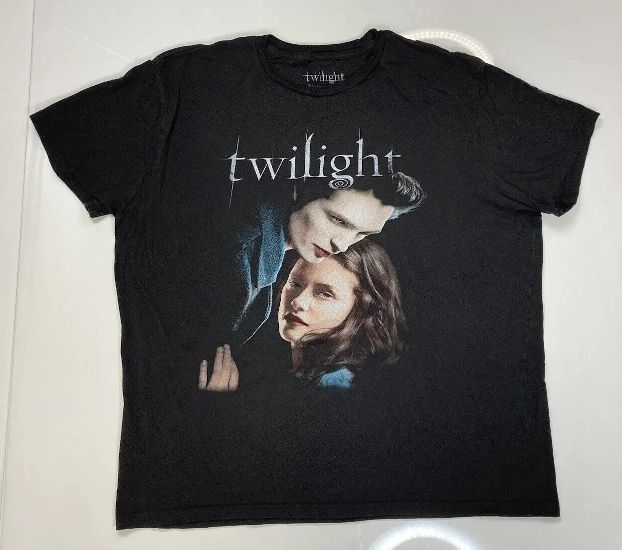 Twilight Movie Graphic T-shirt Men XL Black Short Sleeve