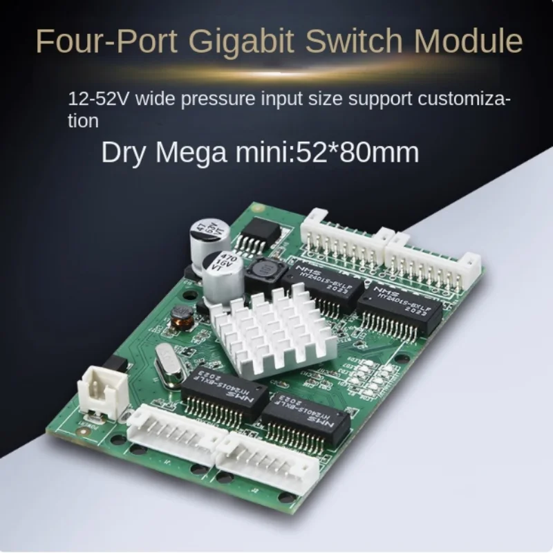 Mini 4-Port Gigabit…