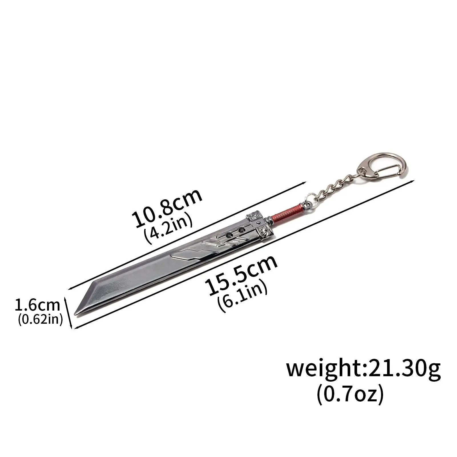 Final Fantasy 7 VII Remake Sword Keychain