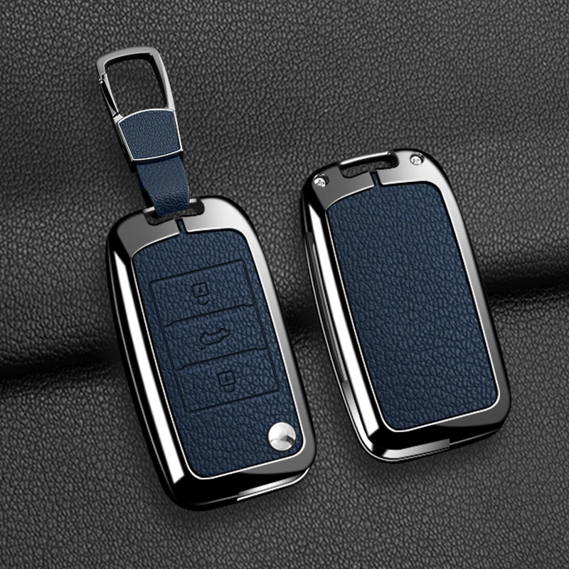 Suitable Leather Car Key Case Cover For MG 4 2023 Mg4 Ev MG HS GT ZS EV ZX MG5 MG6 for Roewe RX3 RX5 RX8 ERX5 I6 I5 Keychain