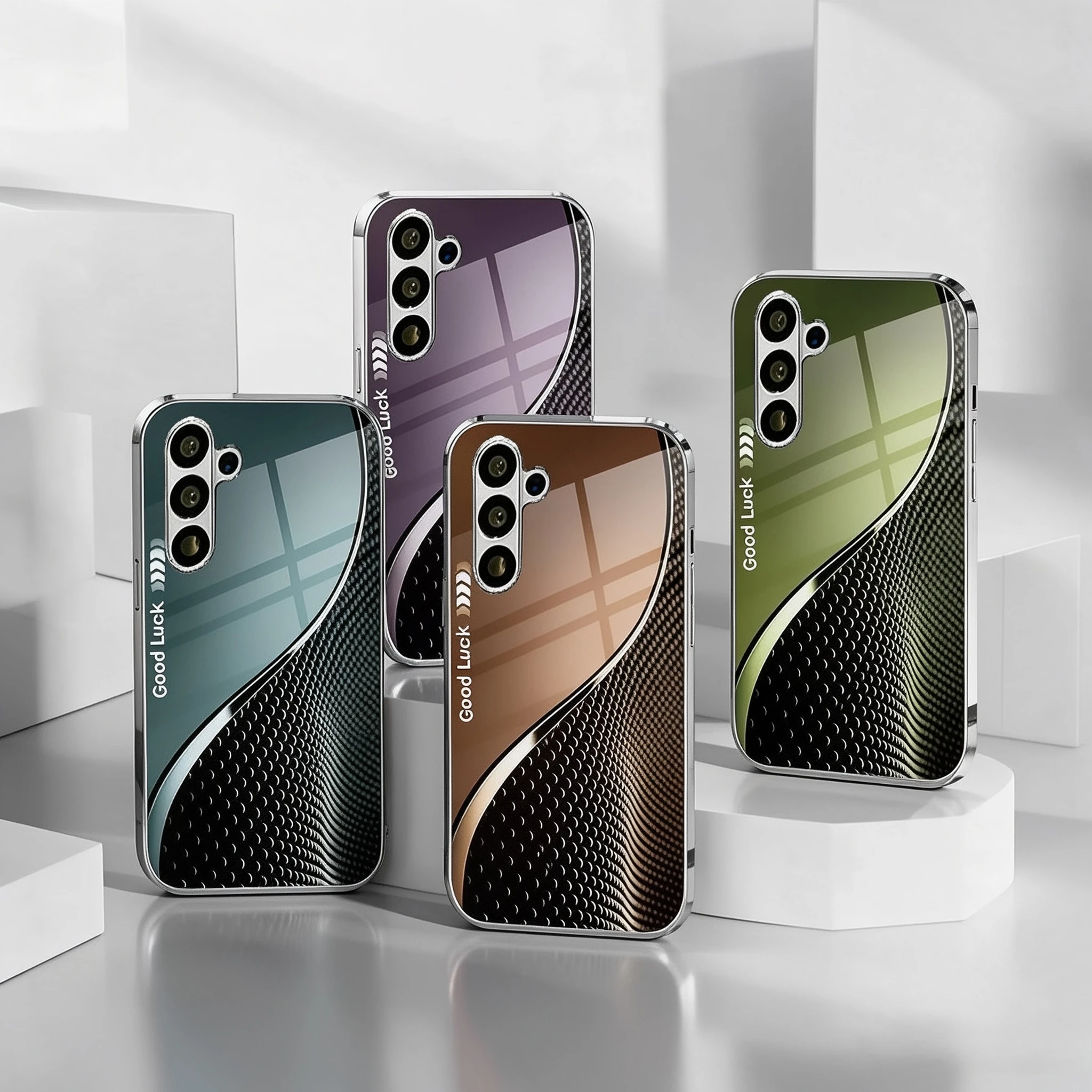 Classic Fashion Texture s26 ultra case Glass phone case for Samsung Galaxy s26/s25/s24/s23/s22/s21 Ultra FE Plus A56 A07 A16 A73