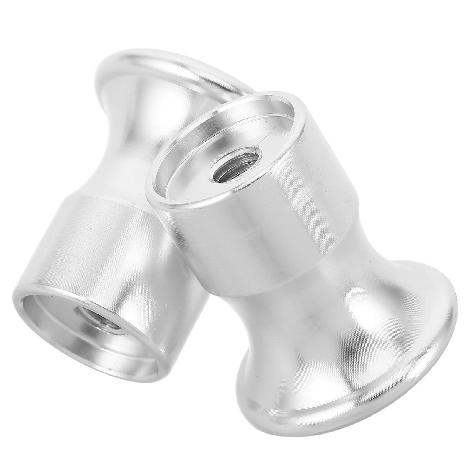 

2Pcs Ergonomic Pull Pin Knob - Aluminum Alloy Handle for Exercise Bike and Gym Equipment - Smooth Adjustment Fitness Accessory