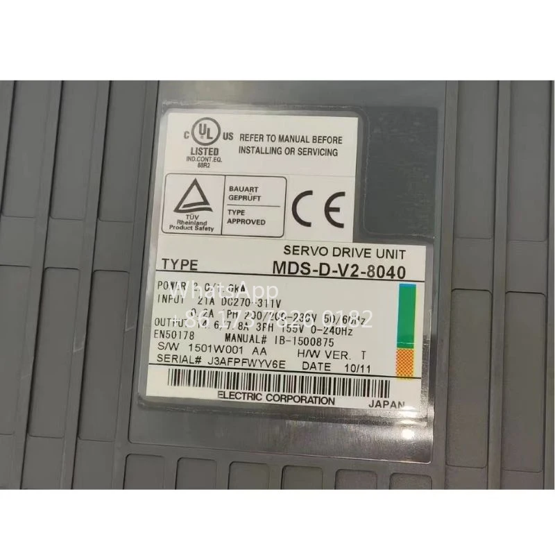 MDS-D-V2-8040 Prueba de servocontrolador usado ok