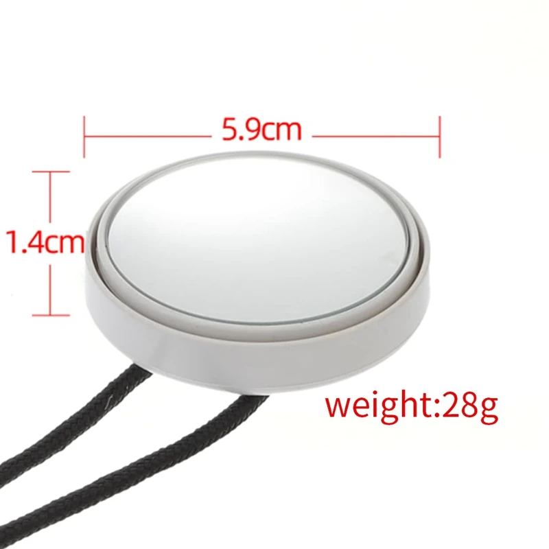 360° Diving Rearview Mirror Tool with Lanyard Accessories Scuba Tool